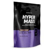 Hyper Mass ist eine Weight Gainer der Extraklasse! Dieser Massezuwachs-Drink enthält mit Kohlenhydraten, Proteinen und Kreatin alles, was man zum Muskelaufbau und für ein kraftvolles Training braucht.