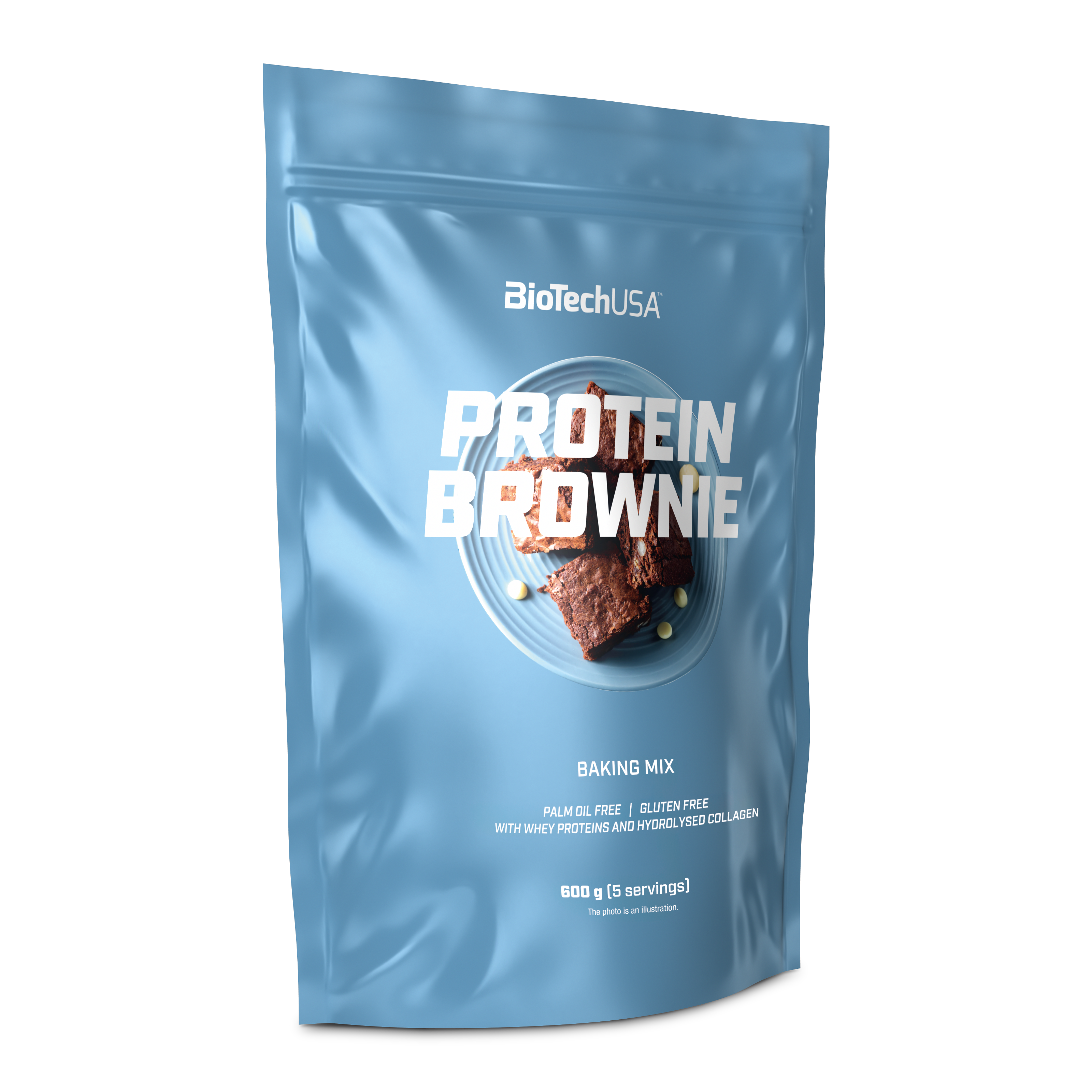 Protein Brownie Basispulver - 600 g