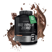 Iso Whey Zero Black Getränkepulver auf Basis von Molkeproteinisolat - 1816 g