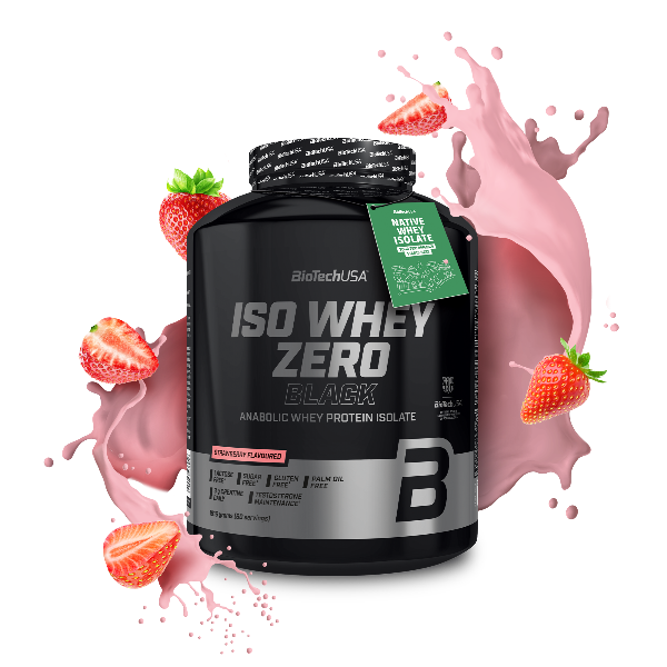 Iso Whey Zero Black Getränkepulver auf Basis von Molkeproteinisolat - 1816 g
