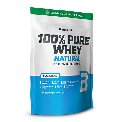 100% Pure Whey Natural Protein Getränkepulver - BioTechUSA