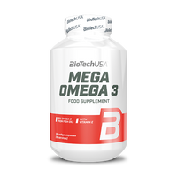 Mega Omega 3 - 180 Softgel Kapseln - BiotechUSA