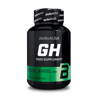 BioTechUSA GH Hormone Regulator enthält einen zielgerichteten Aminosäurenkomplex und Vitamin B6, die die Regeneration und die hormonelle Funktion unterstützen.