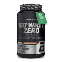 Iso Whey Zero Black Getränkepulver auf Basis von Molkeproteinisolat - 908 g - BioTechUSA
