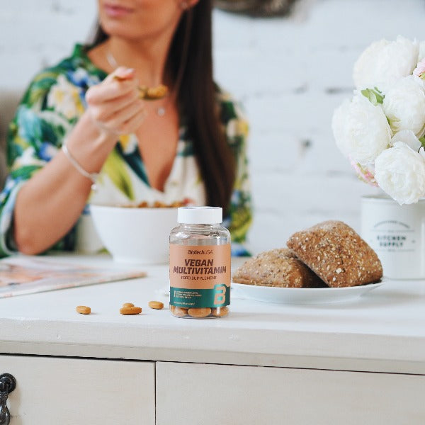 Vegan Multivitamintabletten - 60 Stück Tablette