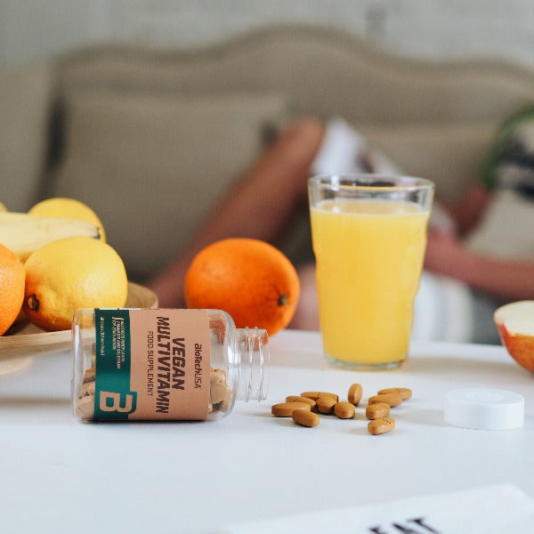 Vegan Multivitamintabletten - 60 Stück Tablette