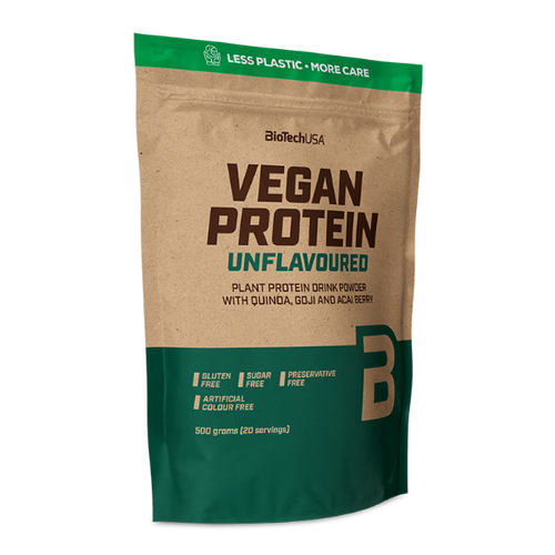 Vegan Protein Unflavoured - 500 g ohne geschmack