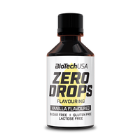 Zero Drops 50 ml Geschmackstropfen – BioTechUSA
