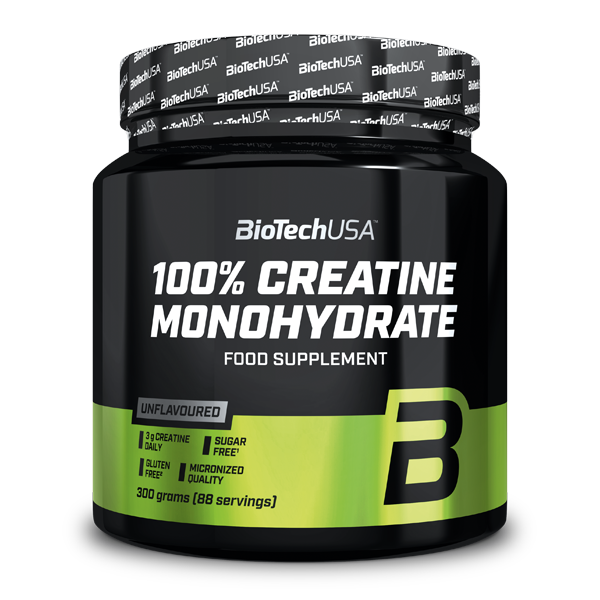 100% Creatine Monohydrate - 300 g Ohne Geschmack