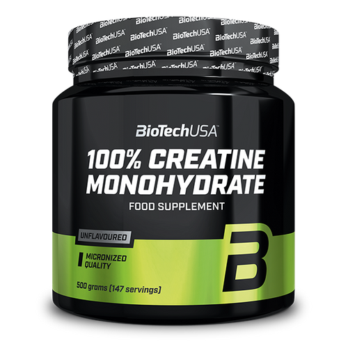 100% Creatine Monohydrate - 500 g Ohne Geschmack