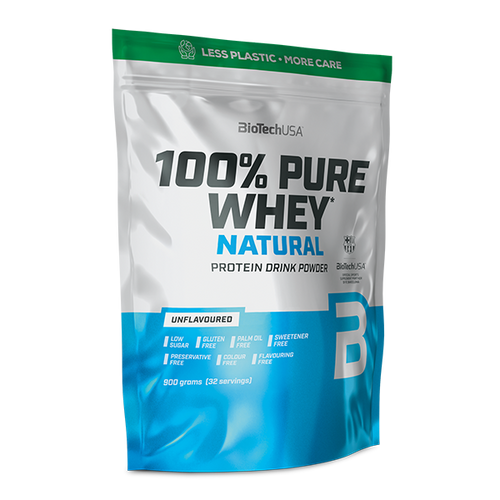 100% Pure Whey Natural Molkenprotein-Konzentrat Getränkepulver - 900 g