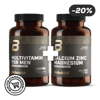 Multivitamin For Men + Calcium Zinc Magnesium from organic sources