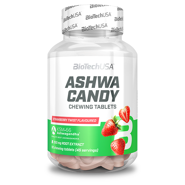 Ashwa Candy - 90 Kautabletten strawberry twist
