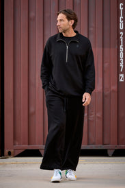 CORE Herren-Jogginghose mit weitem Bein