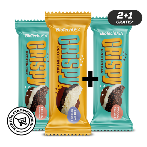 Crispy Protein Bar Proteinriegel  2+1