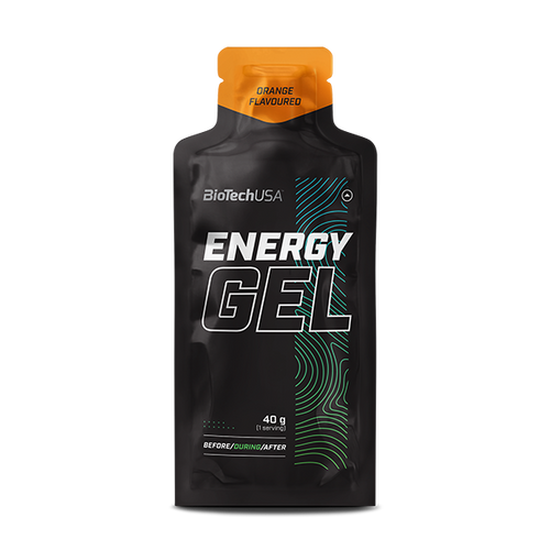 BioTechUSA Energy Gel ist ein Nahrungsergänzungsmittel-Gel auf Kohlenhydratbasis mit MCT-Öl, Mineralstoff- und Vitamingehalt, das während des Trainings verzehrt werden kann.