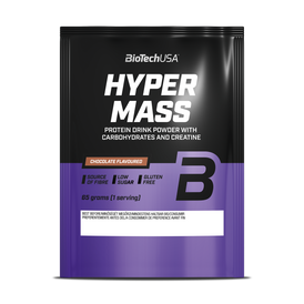 Hyper Mass ist eine Weight Gainer der Extraklasse! Dieser Massezuwachs-Drink enthält mit Kohlenhydraten, Proteinen und Kreatin alles, was man zum Muskelaufbau und für ein kraftvolles Training braucht.