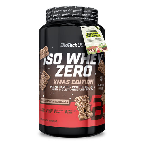 Iso Whey Zero Protein Isolat Pulver - 908 g Spekulatius-Keks