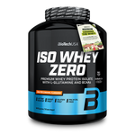 Premium Molkenprotein-Isolat Getränkepulver, mit reduziertem Laktosegehalt, zucker*- und glutenfrei**, mit zugesetzten BCAA und Glutamin Aminosäuren, Zucker und Süßstoff. 
