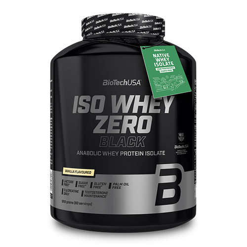 Iso Whey Zero Black Getränkepulver auf Basis von Molkeproteinisolat - 1816 g
