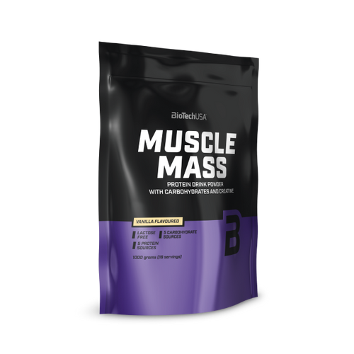 Muscle Mass kohlenhydrat- und eiweißhaltiges Getränkepulver - 1000 g