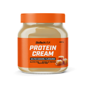 Die Protein Cream von BioTechUSA wird mit Molkeneiweiß hergestellt, und stellt es eine hervorragende glutenfreie Alternative dar, wenn du den Drang nach etwas Leckerem verspürst.