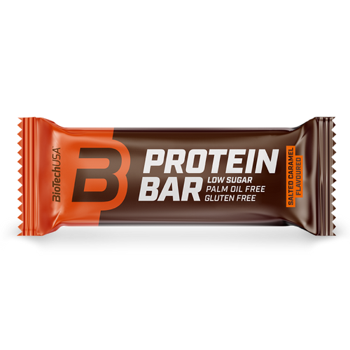 BioTechUSA Protein Bar lágy textúrájú fehérjeszelet 9-féle ellenálhatatlan ízben. Fehérjében gazdag és gluténmentes. Harapj rá bármikor!