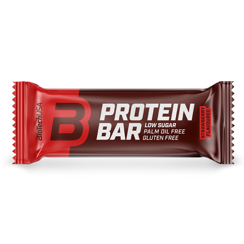 BioTechUSA Protein Bar lágy textúrájú fehérjeszelet 9-féle ellenálhatatlan ízben. Fehérjében gazdag és gluténmentes. Harapj rá bármikor!