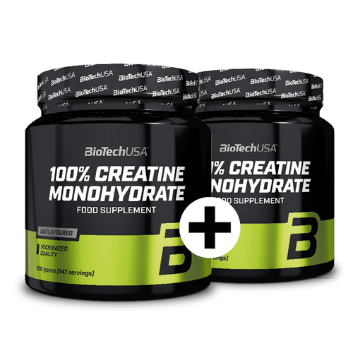 100% Creatine Monohydrate 2x500 g