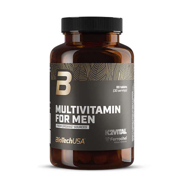 Multivitamin For Men from organic sources - 60 Tabletten