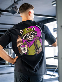 Limitierte Unisex Oversized T-Shirt (Zimt - Pflaume)