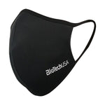 Waschbare, 2-lagige Maske, BioTechUSA Logo schwarz