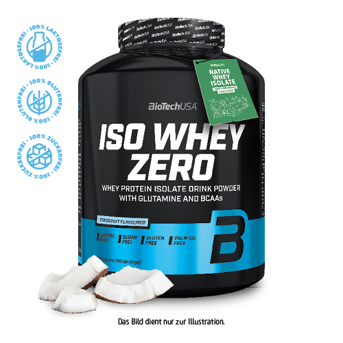 Iso Whey Zero Proteinpulver - 2270 g von BioTechUSA