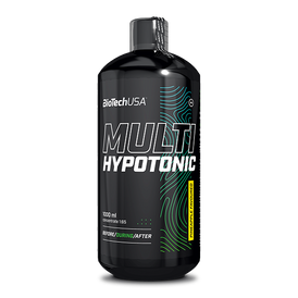 Flüssiges hypotonisches getränke-konzentrat zum Auffüllen der Energie und der Vitamine während des Trainings.