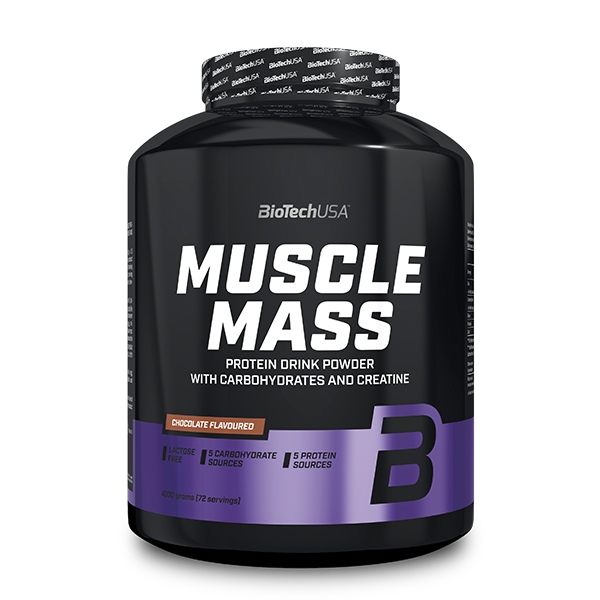 Muscle Mass kohlenhydrat- und eiweißhaltiges Getränkepulver - 4000 g