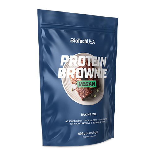 Vegan Protein Brownie Basispulver - 600 g