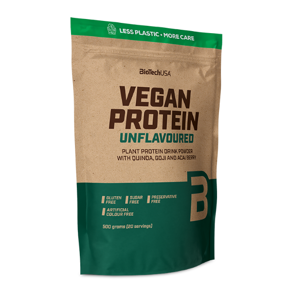 Vegan Protein Unflavoured - 500 g ohne geschmack