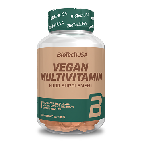 Vegan Multivitamintabletten - 60 Stück Tablette
